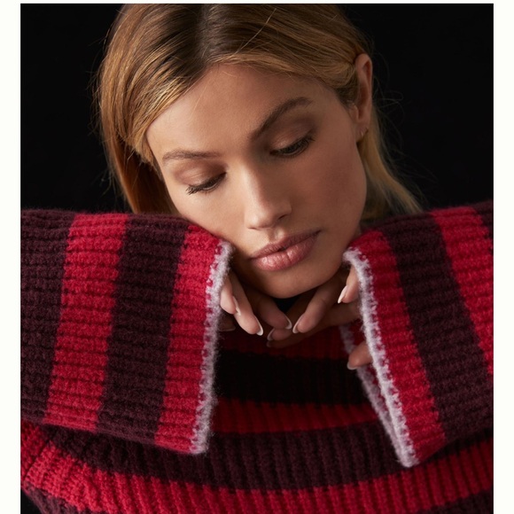 ANTHROPOLOGIE x Maeve Striped Turtleneck Sweater - Picture 5 of 11